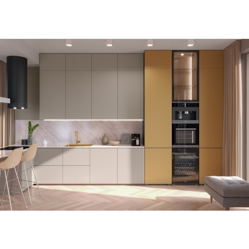 Zlewozmywak stalowy 1 komorowy z krótkim ociekaczem Russel 116 kolor złoty